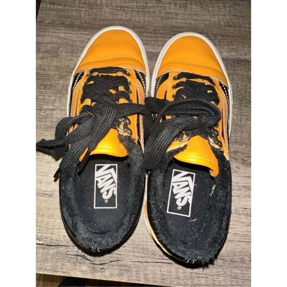 Vans Old Skool MTE Mens Size 6.5 and Women’s 8 Leather All Weather Skate Apricot - Picture 8 of 9